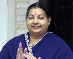 J Jayalalithaa..